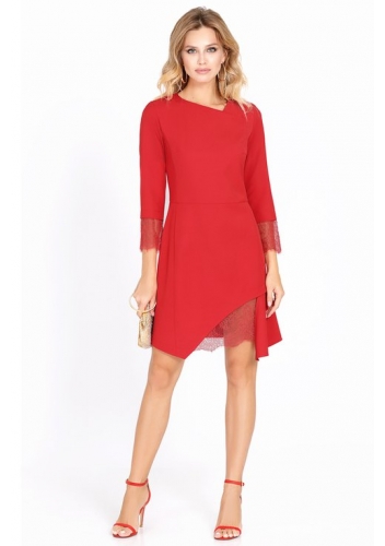 Платье Pirs 563 (Шоу-Рум) красный
